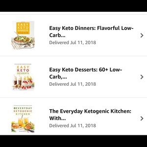 3 keto cookbooks